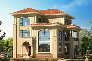 歐式三層復(fù)式自建別墅，高顏值，經(jīng)濟(jì)實(shí)用，適合一家人居住