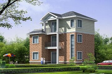 現(xiàn)代三層別墅設(shè)計(jì)圖，經(jīng)濟(jì)實(shí)用，布局緊湊，非常適合一家人居住