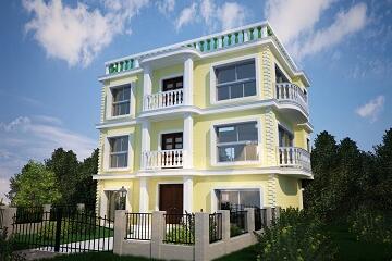 經(jīng)典三層別墅設(shè)計(jì)圖，占地91㎡