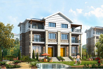 占地193㎡精致雙拼，配色低調(diào)，布局完善，經(jīng)濟(jì)實(shí)用