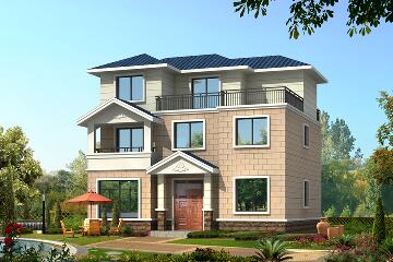 經(jīng)典三層自建別墅設(shè)計(jì)圖，簡(jiǎn)單實(shí)用，富有現(xiàn)代氣息