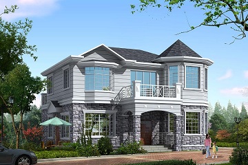 11*12m精致美觀的小別墅，占地143㎡，經(jīng)濟(jì)實(shí)用