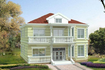 精致二層小別墅設(shè)計圖，一款很適合農(nóng)村建設(shè)的房子