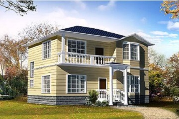 二層中華田園風自建小別墅設計圖，美觀精致