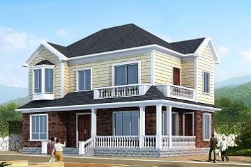 經(jīng)典二層小別墅設(shè)計圖，美觀精致，溫馨的自建房設(shè)計