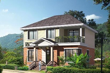 經(jīng)濟實用的二層小別墅設計圖，美觀精致，適合一家人居住