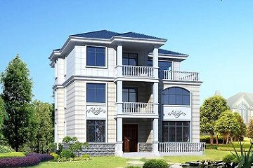 三層 別墅設(shè)計(jì)圖，簡潔大方，經(jīng)濟(jì)實(shí)用