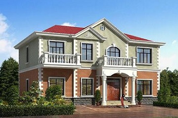 經(jīng)典小別墅設(shè)計圖，占地162㎡，美觀精致