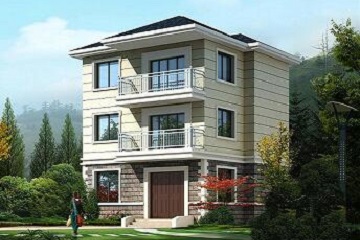 簡(jiǎn)單實(shí)用的三層小別墅設(shè)計(jì)圖，經(jīng)濟(jì)實(shí)用