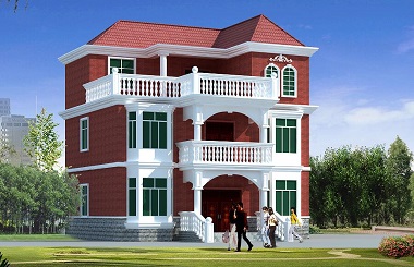 漂亮的三層自建房屋設計圖，農(nóng)村建房首選