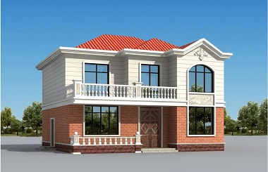 精致二層農(nóng)村自建房屋設計圖，含全套施工圖紙