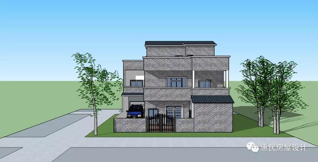 平面+效果+預(yù)算，一樣的民宅，不一樣的味道