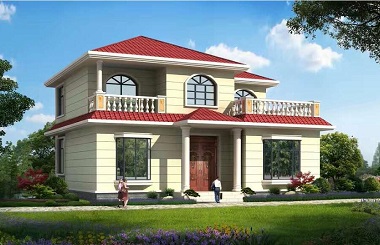 戶型完美的二層小別墅設(shè)計(jì)圖，小戶型必選