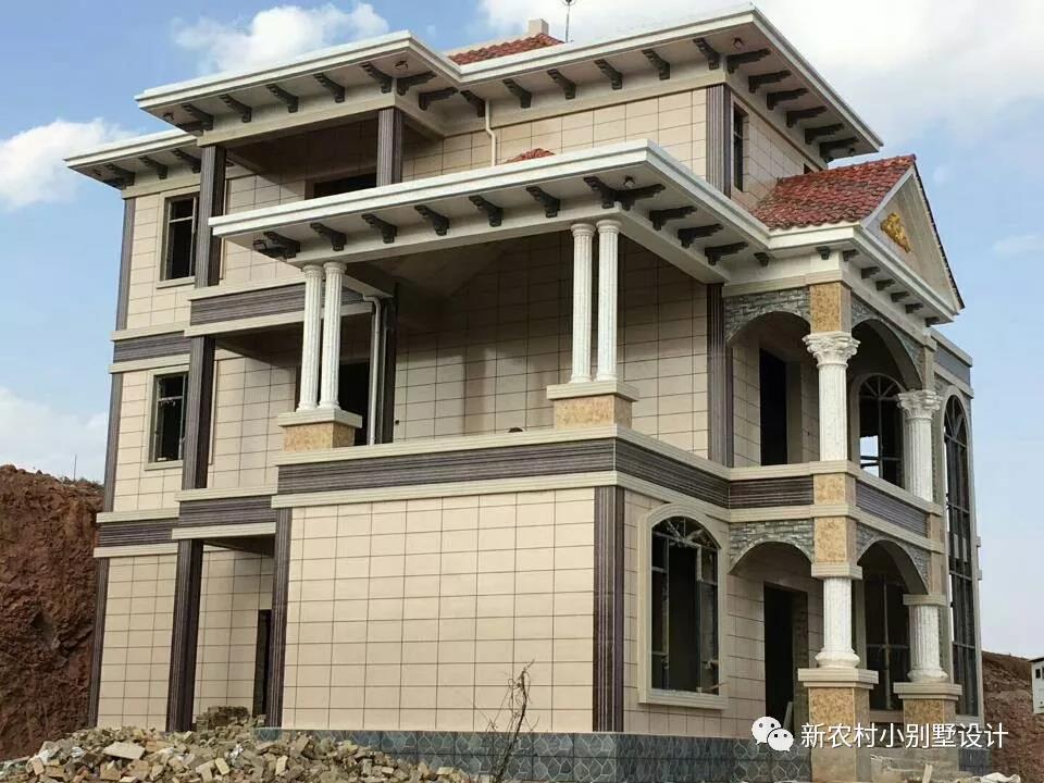 幾款已經建好的三層比較大氣的別墅，有喜歡的沒，效果很不錯哦。