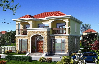 銷量超高的二層自建別墅設計圖，神戶型，符合大眾需求