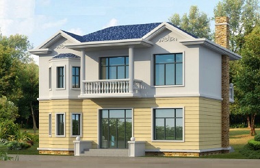 11*9米二層自建小別墅設(shè)計(jì)圖，18萬打造溫馨居所