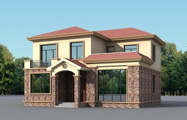 大眾戶型二層自建小別墅設計圖，美觀精致，經濟實用