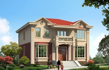 性?xún)r(jià)比超高的二層自建小別墅設(shè)計(jì)圖，12*15米，經(jīng)濟(jì)實(shí)用，房間數(shù)量較多