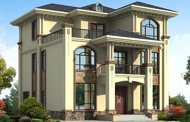 超受歡迎的三層歐式小別墅設(shè)圖，符合現(xiàn)代流行趨勢