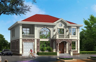 15*14m二層自建別墅設(shè)計(jì)圖，美觀精致，采光良好