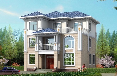 現(xiàn)代簡(jiǎn)約款農(nóng)村自建房屋設(shè)計(jì)圖，符合大眾需求