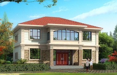 新年最受歡迎的一款二層小別墅設(shè)計(jì)圖，14.5m*11.6m