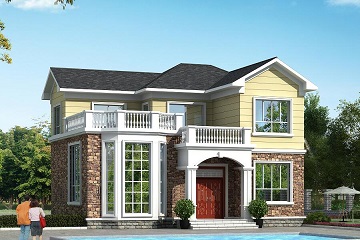 精品二層自建房屋設(shè)計圖，美觀實用，銷量超高