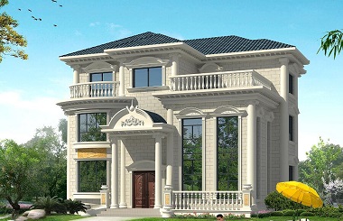 銷量超高的一款歐式三層復(fù)式自建別墅設(shè)計(jì)圖，尺寸和布局都符合大多數(shù)家庭需求