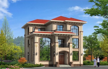 精品三層復(fù)式別墅設(shè)計(jì)圖，造價(jià)40萬(wàn)左右，新年熱銷款