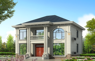 精品二層自建別墅設計圖，13*13米，大眾流行款