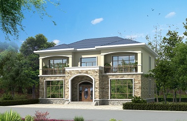 經(jīng)典二層自建房屋設計圖，非常經(jīng)濟實用的一款設計方案