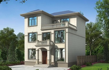 超高人氣小戶型三層自建房屋設計圖，含全套完善施工圖紙