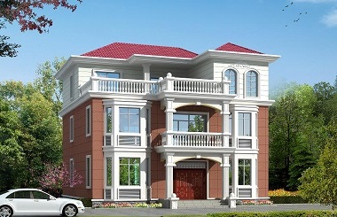 新年熱銷款歐式田園復(fù)式別墅設(shè)計圖，布局美觀實用，自建房不二選擇