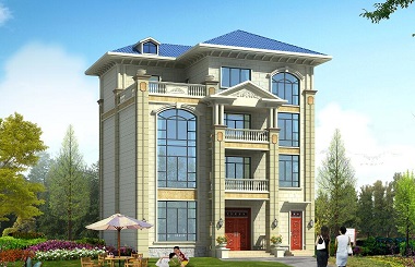 14*13m復(fù)式四層自建房屋設(shè)計(jì)圖，造價(jià)60萬(wàn)左右