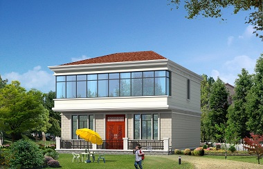 一款采光良好的二層自建房屋設計圖，造價20萬左右，經(jīng)濟實用