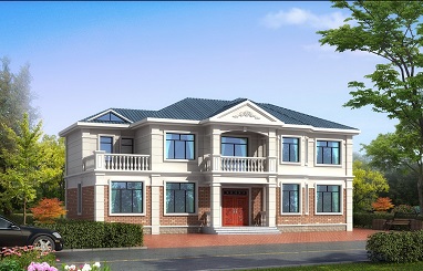 精品二層自建別墅設(shè)計圖，19*11m，美觀且實用