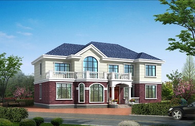 19*12m精品二層田園別墅設(shè)計(jì)圖，含全套完善施工圖紙