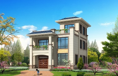 9.5*13m三層新中式自建別墅設(shè)計(jì)圖，含全套完善施工圖紙