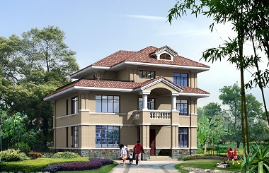 現(xiàn)代三層復(fù)式別墅設(shè)計(jì)圖，造價(jià)45萬(wàn)左右，軒鼎原創(chuàng)出品含全套完善施工圖紙