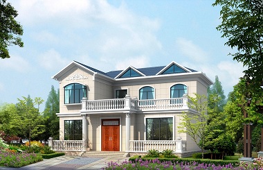 經(jīng)典二層自建別墅施工圖，布局完善，美觀精致