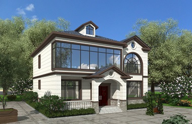 經(jīng)典二層自建房屋設(shè)計施工圖，農(nóng)村自建房屋設(shè)計