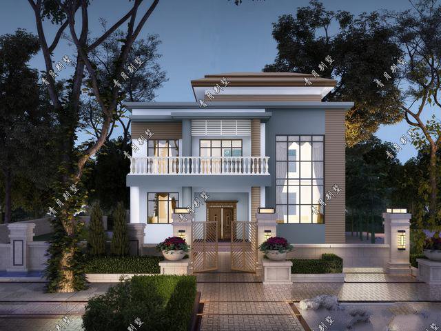 農(nóng)村別墅帶個(gè)小院，鄉(xiāng)村田園生活從此開(kāi)啟，盡享寧?kù)o優(yōu)雅，時(shí)尚現(xiàn)代生活！