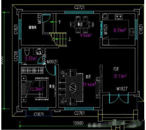 小戶型有大價值的理論不是空穴來風，兩款方案一款低調的二層結構、一款豪華三層結構，總有一款你能看得上!