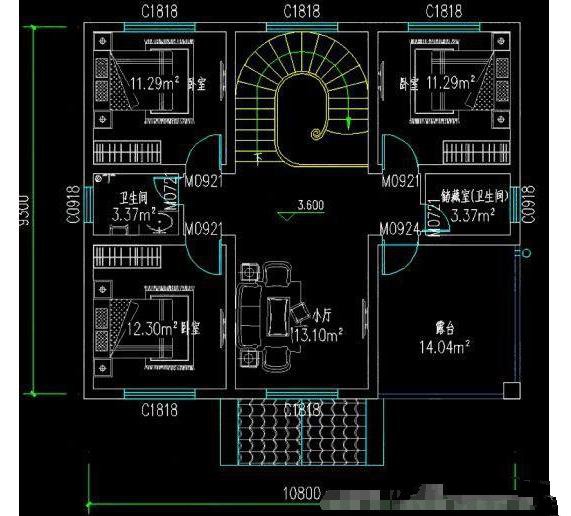 小戶型有大價值的理論不是空穴來風，兩款方案一款低調的二層結構、一款豪華三層結構，總有一款你能看得上!