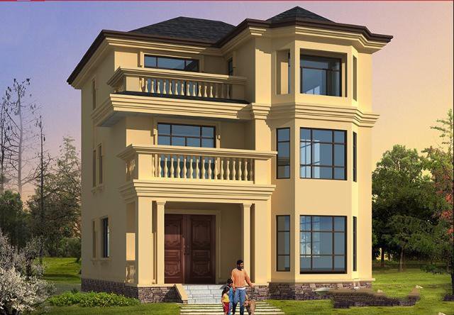 給心愛的她什么禮物最好，要不在老家給愛人建個別墅怎么樣呢？