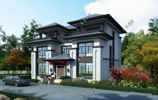 將傳統(tǒng)建筑的藝術(shù)性與現(xiàn)代舒適人居的審美相結(jié)合，不乏時尚大氣，不缺人文內(nèi)涵，這種別墅是現(xiàn)在的潮流所向！