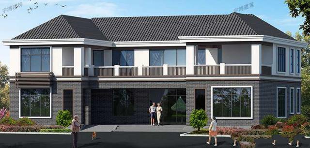 精選優(yōu)美造型二層農(nóng)村別墅設(shè)計，最主要的是住的舒服！