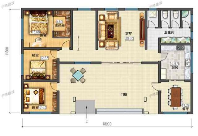 精選優(yōu)美造型二層農(nóng)村別墅設(shè)計，最主要的是住的舒服！