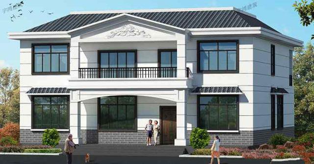 精選優(yōu)美造型二層農(nóng)村別墅設(shè)計，最主要的是住的舒服！