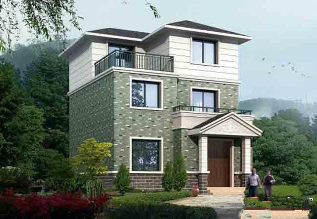 二層半的閣樓設(shè)計，讓閣樓也充滿光照。秀氣的外觀和合理的戶型布局是這套房子的特點，來欣賞下吧！